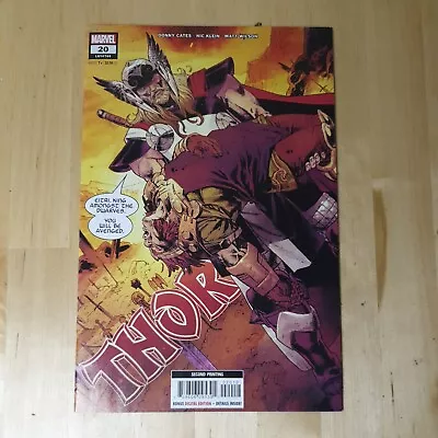 Buy Thor #20 Second Printing Marvel Comics 2022 NM Key 1st Appearance God Of Hammers • 1.59£