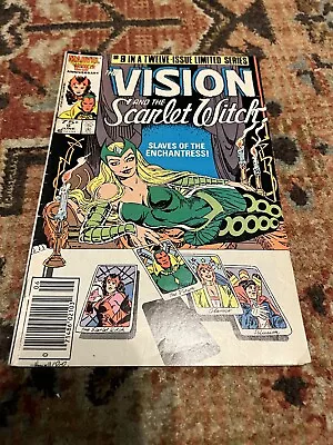 Buy Marvel Comic Vision And The Scarlet Witch Mini Series #9 Of 12 1985 Limited • 5.67£