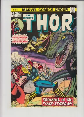 Buy THOR #243 FN- *1st TIME TWISTERS!! *HAS MVS!! • 9.59£
