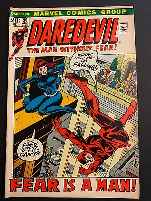 Buy Daredevil 90 FN- -- Project Four, Gil Kane Art Marvel 1972 • 12.67£
