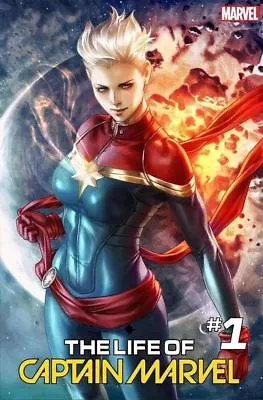 Buy The Life Of Captain Marvel #1 MARVEL Comics NM 2018 Artgerm Variant Cover • 7.96£
