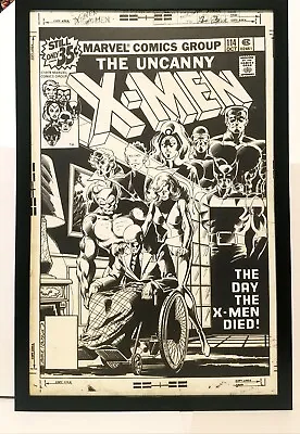 Buy Uncanny X-Men #114 By John Byrne 11x17 FRAMED Original Art Poster Marvel Comics • 48.16£