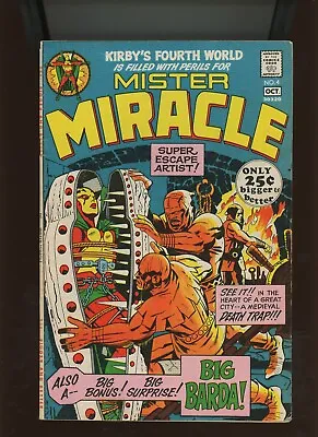 Buy (1971) Mister Miracle #4: BRONZE AGE! KEY ISSUE! (1ST) BIG BARDA! (5.5/6.0) • 40£