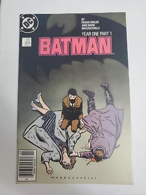 Buy Batman #404 Year One Part 1 1987 VFN • 23.99£