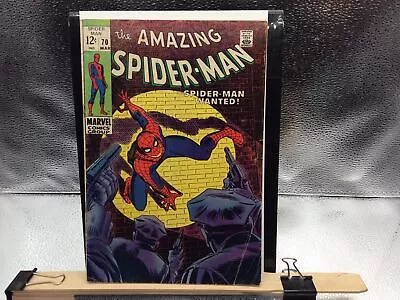 Buy AMAZING Spider-Man #70 G/VG 3.0 1st Vanessa Fisk Cameo • 32.13£