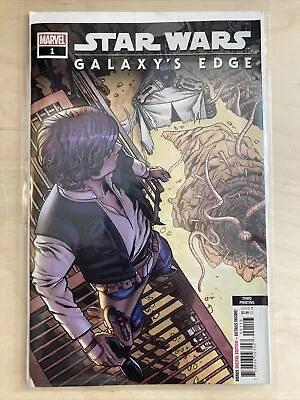 Buy Star Wars Galaxy's Edge #1 Third Printing HAN SOLO Will Sliney Var (2018 Marvel) • 14.98£