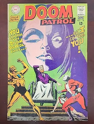 Buy Doom Patrol #118 DC Comics 1968 FN • 25.22£