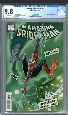 Buy Amazing Spider-man #61 Cgc 9.8 1st Print New Costume Patrick Gleason 2021 • 66£