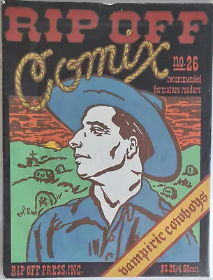 Buy Rip Off Comix #26 (03/1990) - Magazine - Vampire Cowboys VG • 22.18£