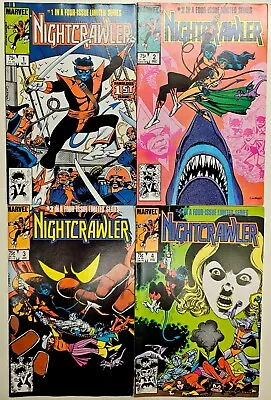 Buy Marvel Comic Nightcrawler Key 4 Issue Lot 1 2 3 4 Full Set High FN+ X-Men • 1.20£