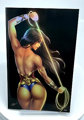 Buy Power Hour #1 Wonder Woman Dawn Mcteigue Virgin Foil Limited Edition #9/10 • 458.36£
