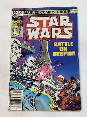 Buy Star Wars 57 NEWSSTAND Marvel Comics Walt Simonson Bronze Age 1982 • 9.63£