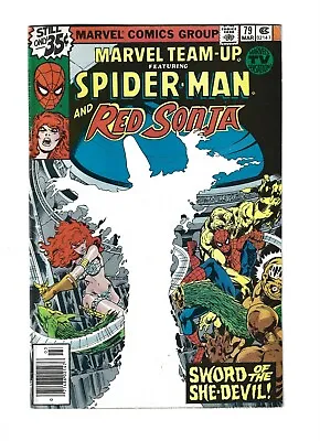 Buy Marvel Team-Up #79 Marvel Comics 1979 Spider-Man 1st App Mary Jane As Red Sonja  • 19.99£