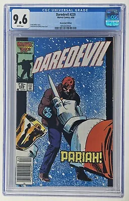 Buy Daredevil #229 (1986) - Frank Miller - 1st Maggie Murdock -  CGC 9.6 Newsstand • 117.75£