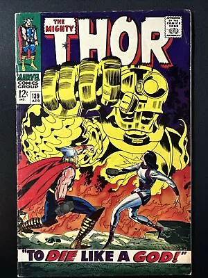 Buy The Mighty Thor #139 Vintage Marvel Comics Silver Age 1st Print 1967 VG *A2 • 11.98£