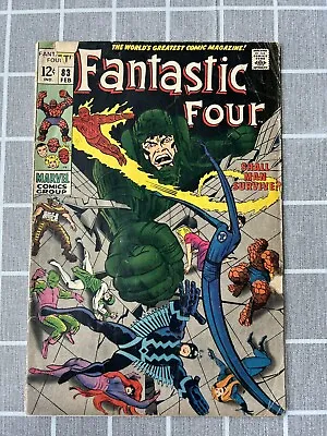 Buy #83 Fantastic Four Featuring The Inhumans, Marvel, Fine-Very Fine Condition  • 43.36£