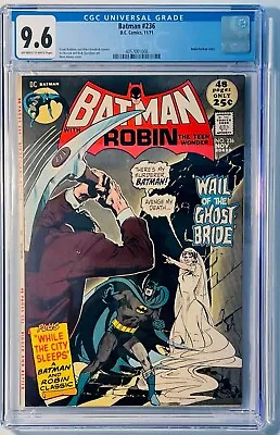 Buy 1971 Batman 236 CGC 9.6  Ghost Bride Neil Adams Horror Cover. Robin Apperance! • 600.85£
