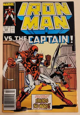 Buy IRON MAN #228 Marvel Comics NEWSTAND 1988 All 1-332 Issues Listed! (9.0) NM- • 7.11£