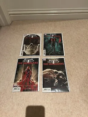 Buy Death Of The Inhumans #1,2,4,5 • 4£
