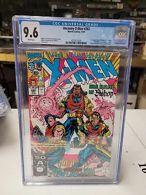 Buy Uncanny X-men #282 Cgc 9.6 White Pages First Appearance Of Bishop • 43.37£