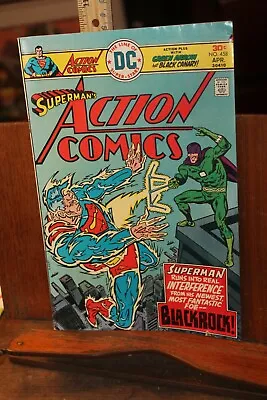 Buy DC Comics Superman's Action Comics No. 458 • 3.94£