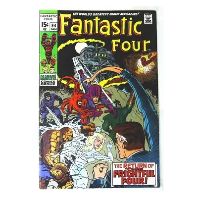 Buy Fantastic Four (1961 Series) #94 In Very Fine Minus Condition. Marvel Comics [j  • 206.57£