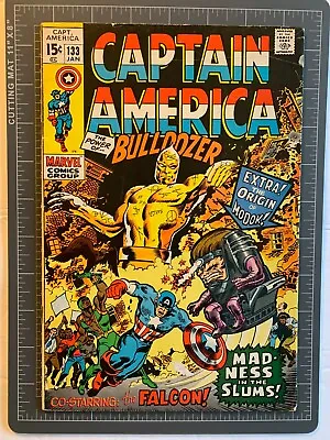 Buy Captain America #133 - Jan 1971 - Vol.1 - Major Key              (8088) • 17.15£