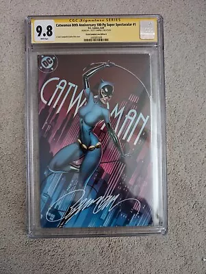 Buy Catwoman 80th Anniversary #1 CGC 9.8 SS Campbell 1,200 Copies | 37 Graded SS 9.8 • 135.03£