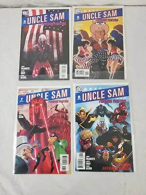 Buy Lot Of 4 Uncle Sam And The Freedom Fighters #5, 6, 7, & 8 January 2007 DC Comics • 10.18£