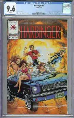 Buy Harbinger #1 Cgc 9.6 White Pages // 1st Appearance Of Harbinger 1992 • 159.90£