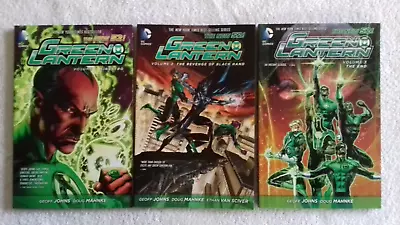 Buy Graphic Novel Bundle : DC Comics : The New 52! : Green Lantern Volume 1 & 2 & 3 • 20£