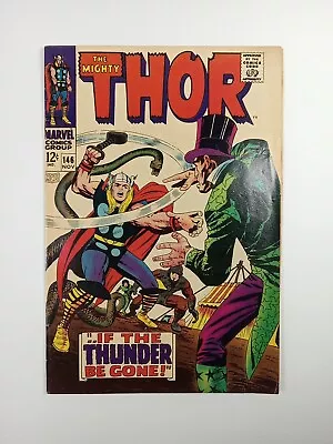 Buy The Mighty Thor #146 Marvel Comics Silver Age 1967 Mid Grade Jack Kirby Cover • 18.77£