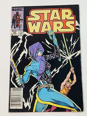 Buy Star Wars 96 NEWSSTAND Marvel Comics Copper Age 1985 • 17.61£