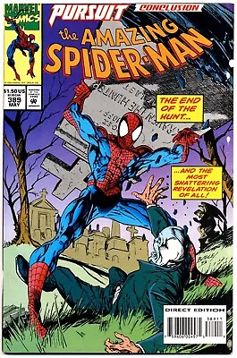 Buy AMAZING SPIDER-MAN #389 F, Direct Marvel Comics 1994 Stock Image • 3.16£
