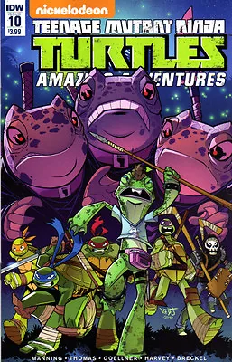 Buy TEENAGE MUTANT NINJA TURTLES Amazing Adventures #10 - Back Issue • 4.99£