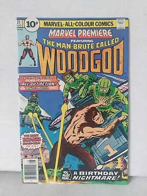 Buy Marvel's Premiere #31 Woodgod 1st Appearance Marvel Comics 1976 Bronze Age  • 9.49£