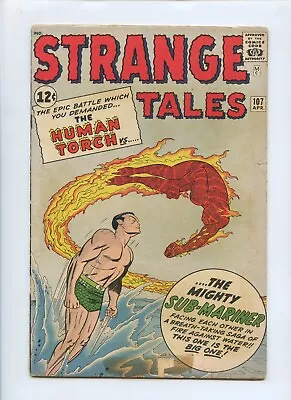 Buy Strange Tales #107 1963 (GD/VG 3.0) • 111.21£