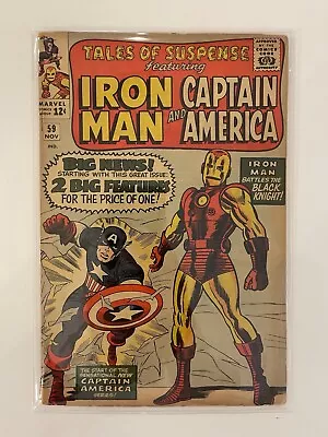 Buy Tales Of Suspense #59  Ironman & Captain America! • 120.64£