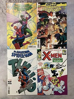 Buy Amazing Spider-man #43 Set Of 4 1:25 Lupacchino Disney Variant Marvel Comic B5 • 31.97£