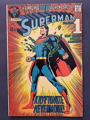 Buy Superman- #233 - Very Fine - 8.0 - Iconic Cover Art By Neal Adams - KEY ISSUE!! • 197.65£