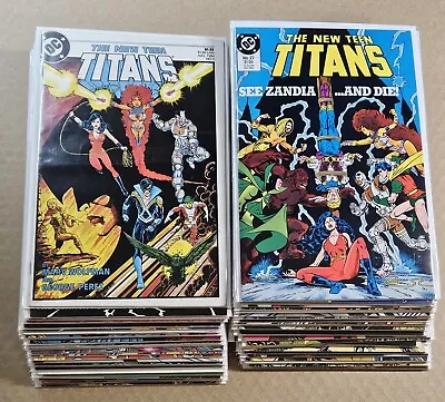 Buy The New Teen Titans Vol 2 COMPLETE RUN 1-49 W/ ANNUALS 1-4 DC Comics 1984 VF/NM • 140.52£