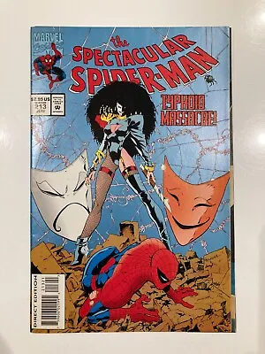 Buy Spectacular Spider-Man 213 Excellent Condition 1994 • 4.50£