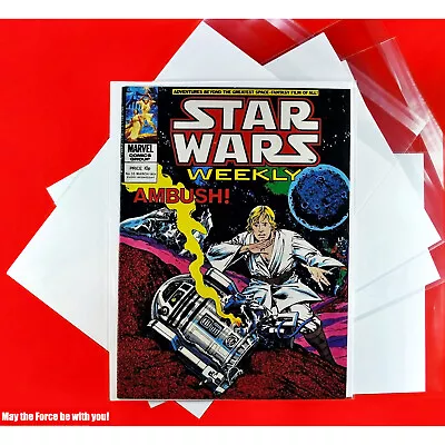Buy Star Wars Weekly # 55     1 Marvel Comic Bag And Board 14 3 79 UK 1979 (British) • 14.99£
