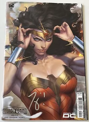 Buy Wonder Woman Vol. 6 #1 Stanley Artgerm Lau Variant, Signed With/ CoA By Tom King • 23.88£