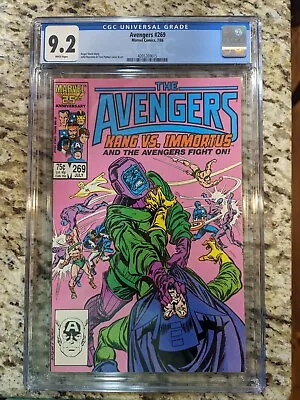 Buy THE AVENGERS #269 CGC 9.2 KANG Vs Immortus Marvel Comics 1986 • 32.02£