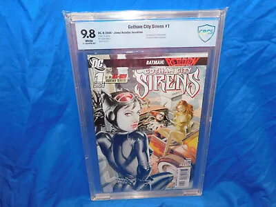 Buy Gotham City Sirens 1 Cbcs 9.8 White Pages 1:25 Jones Variant Dc Comics 2009 • 285.47£