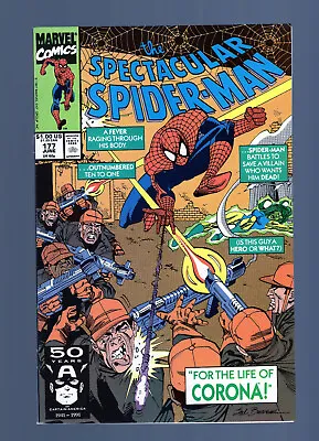 Buy Spectacular Spider-Man #177 - 2nd Appearance Of Corona. (9.2) 1991 • 3.71£