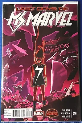Buy Marvel Ms. Marvel Vol. 3 #16 KEY Danvers Khan Wilson Alphona Herring 2015 • 8£