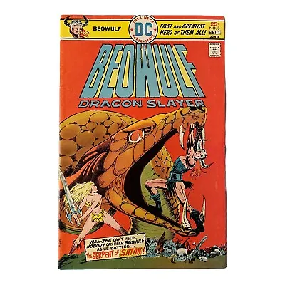 Buy VTG 1975 Beowulf #3 Comic Book DC Comics • 12.25£