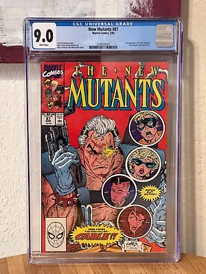 Buy New Mutants 87 CGC 9.0 1st Appearance Cable Liefeld McFarlane!! • 87.07£